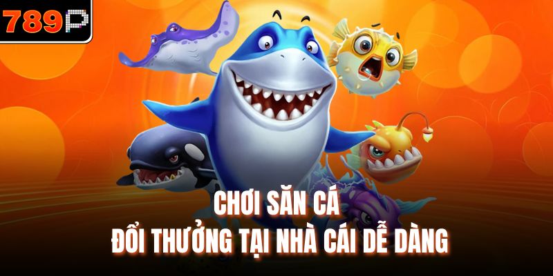 Chơi săn cá đổi thưởng tại nhà cái dễ dàng