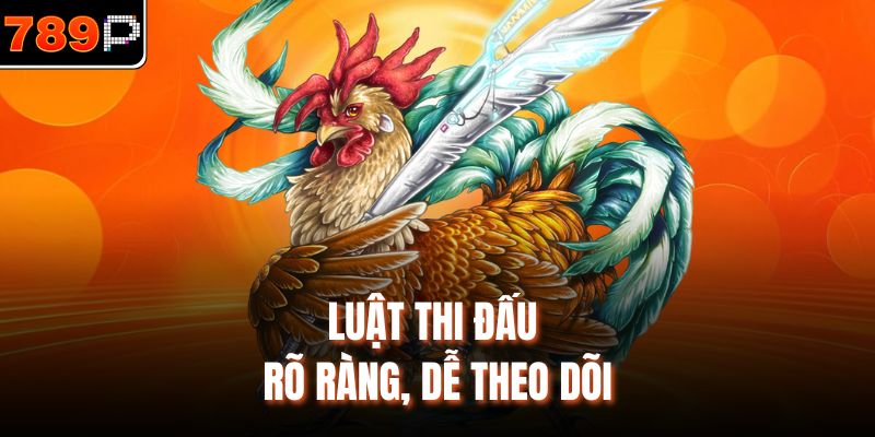 Luật thi đấu rõ ràng, dễ theo dõi